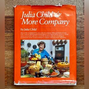 Signed Book by Julia Child - "Julia Child & More Company"